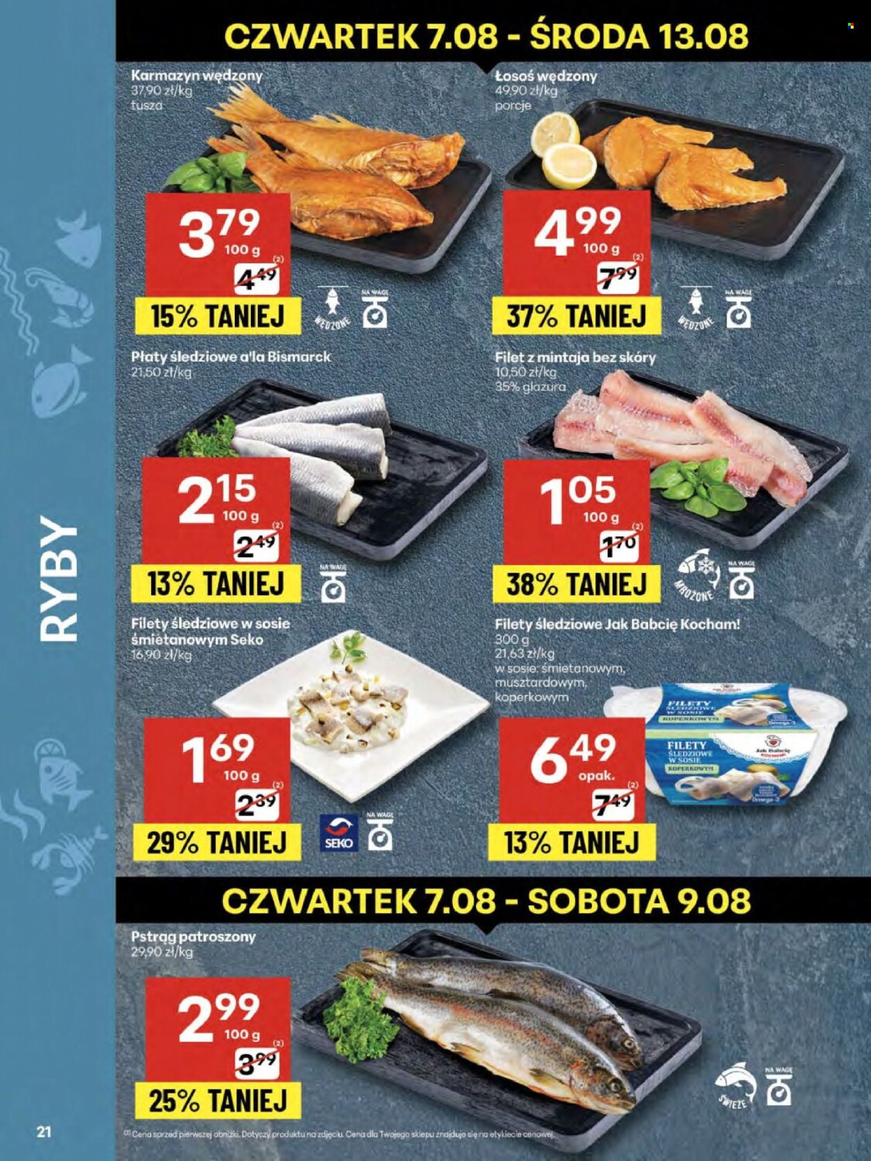 Gazetka Delikatesy Centrum - 7.08.2025 - 13.08.2025. Strona 21