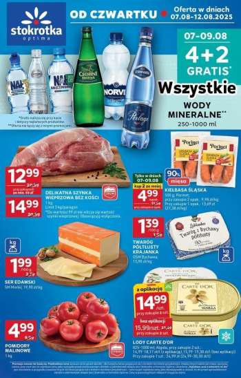 Gazetka Stokrotka Optima - 7.08.2025 - 12.08.2025.