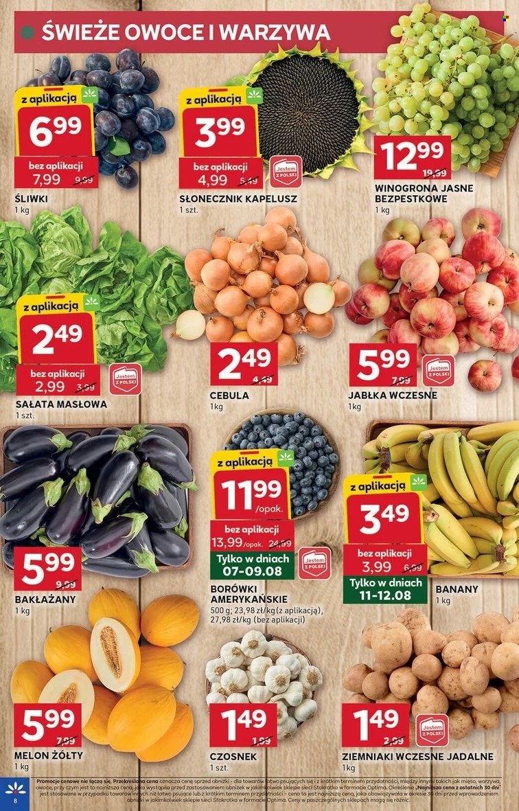Gazetka Stokrotka Optima - 7.08.2025 - 12.08.2025. Strona 8