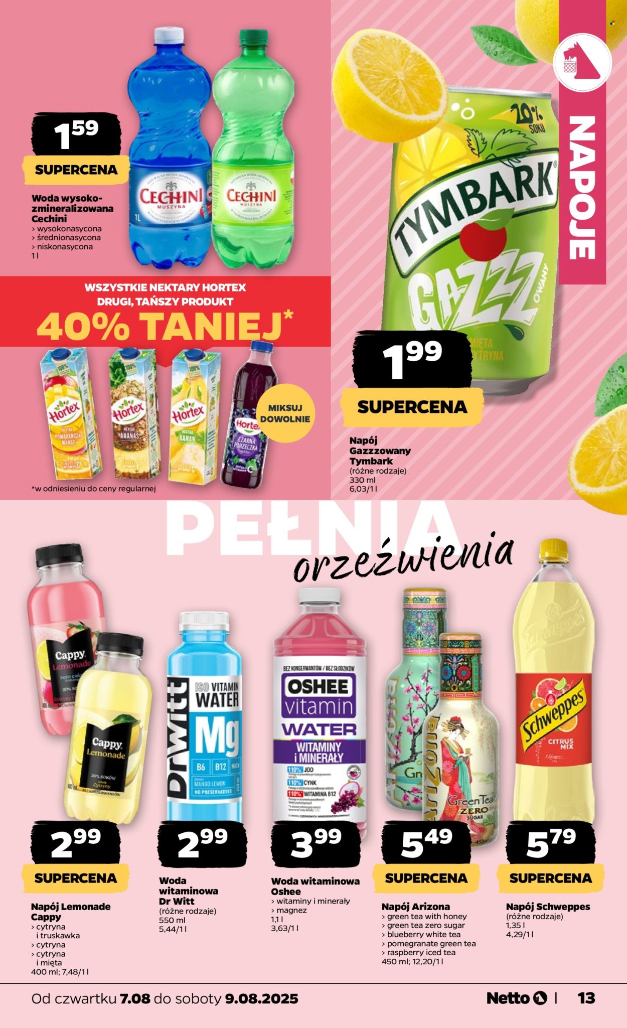 Gazetka Netto - 7.08.2025 - 9.08.2025. Strona 13