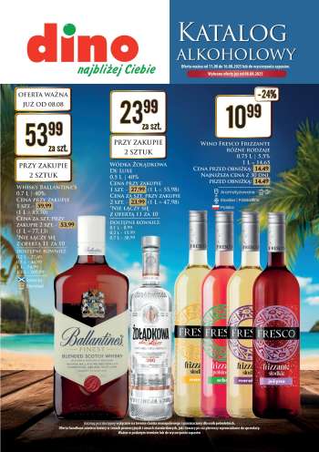 Gazetka Dino - 11.08.2025 - 16.08.2025.