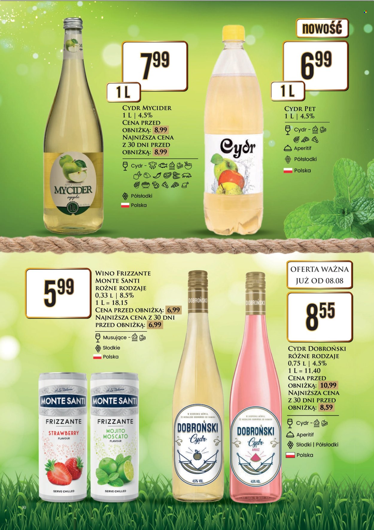 Gazetka Dino - 11.08.2025 - 16.08.2025. Strona 30