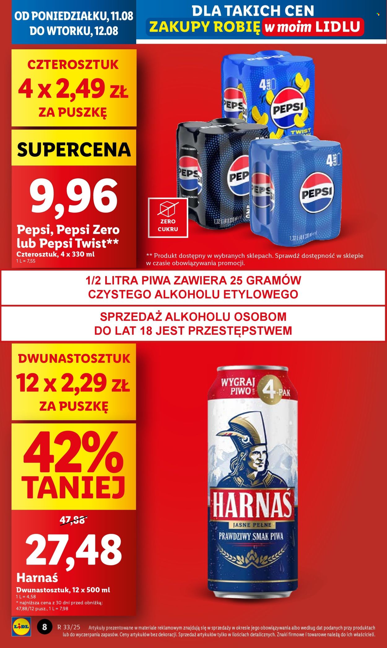 Gazetka Lidl - 11.08.2025 - 12.08.2025. Strona 8