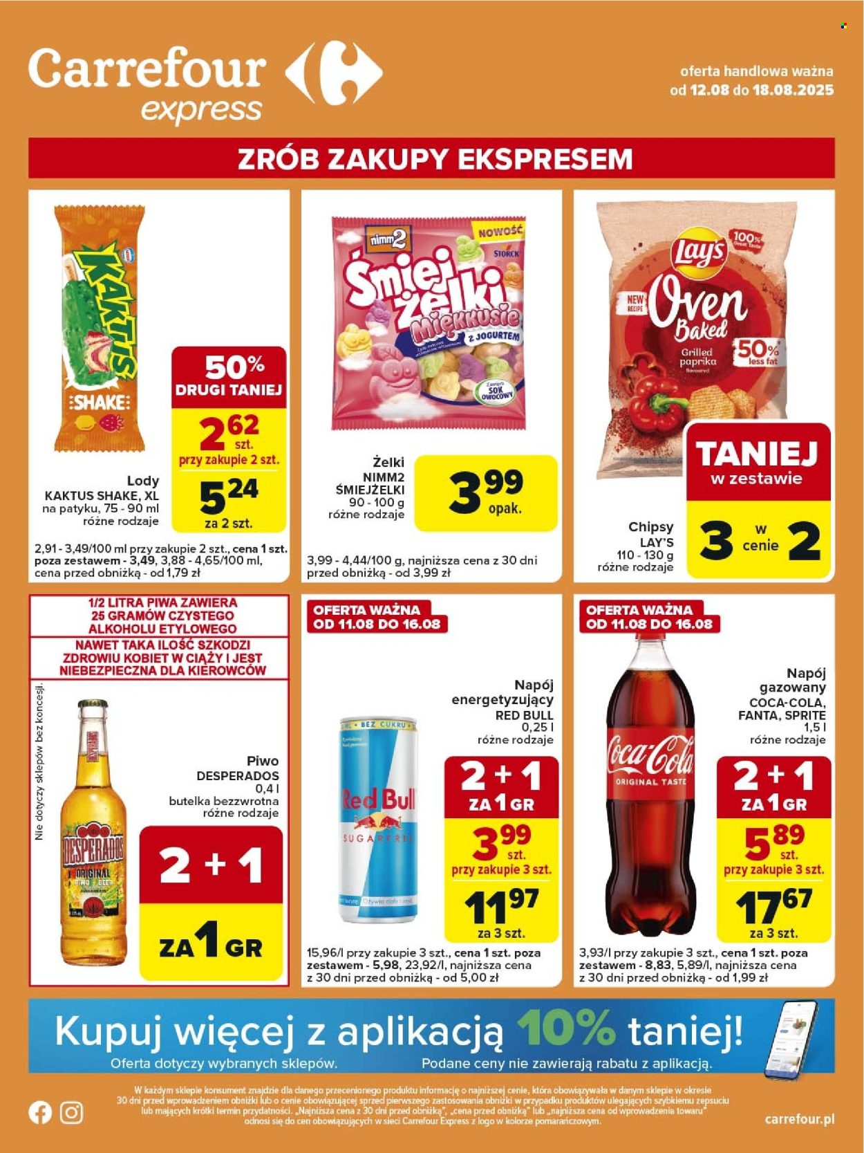 Gazetka Carrefour Express - 12.08.2025 - 18.08.2025. Strona 1