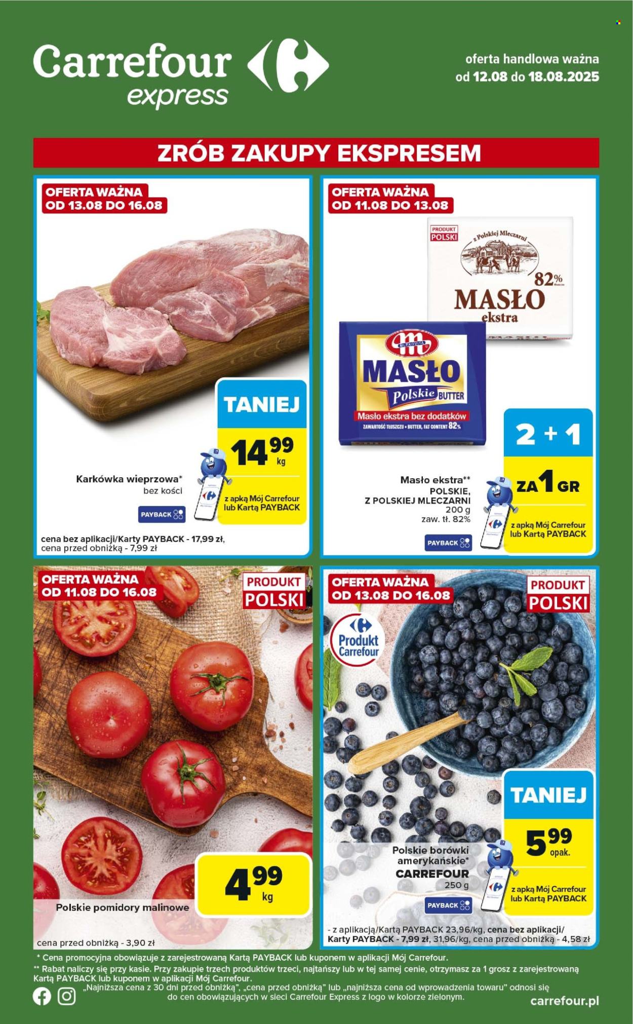 Gazetka Carrefour Express - 12.08.2025 - 18.08.2025. Strona 1