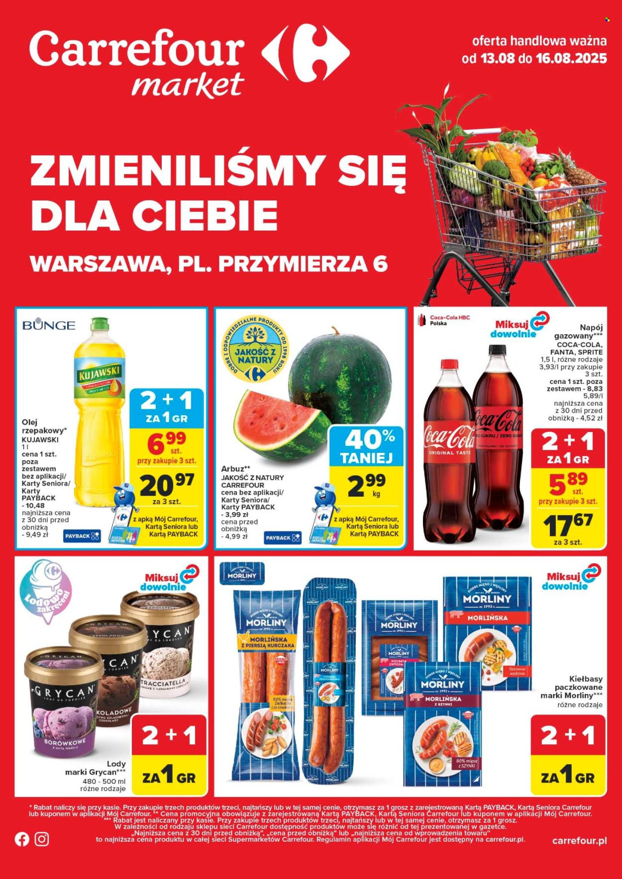 Gazetka Carrefour Market - 13.08.2025 - 16.08.2025. Strona 1