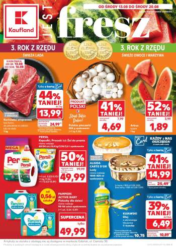 Gazetka Kaufland - 13.08.2025 - 20.08.2025.
