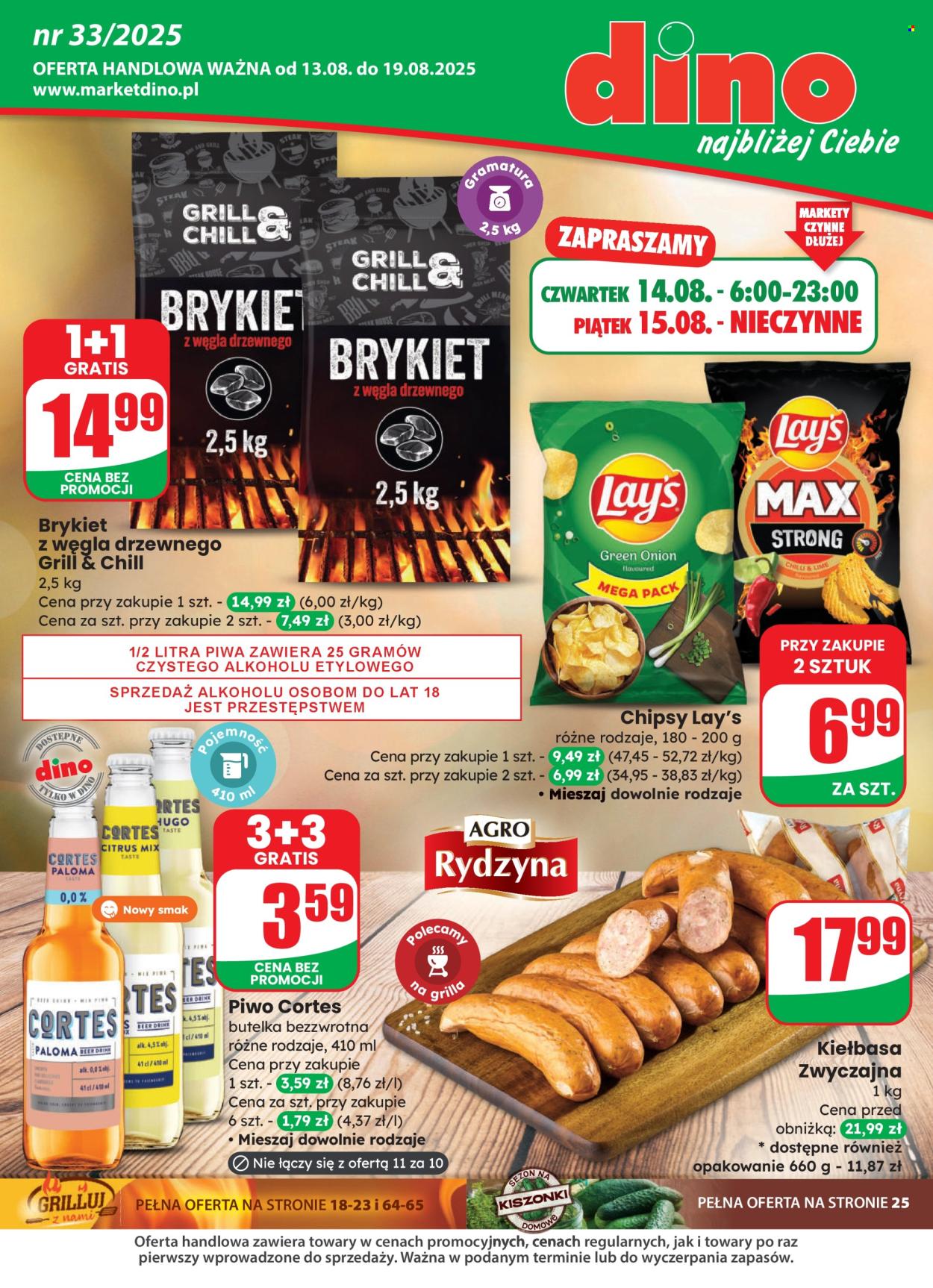 Gazetka Dino - 13.08.2025 - 19.08.2025. Strona 1