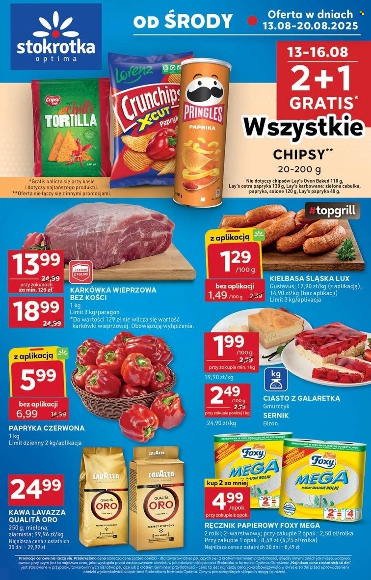 Gazetka Stokrotka Optima - 13.08.2025 - 20.08.2025. Strona 1