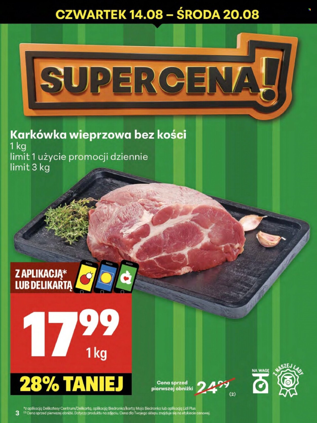 Gazetka Delikatesy Centrum - 14.08.2025 - 20.08.2025. Strona 3