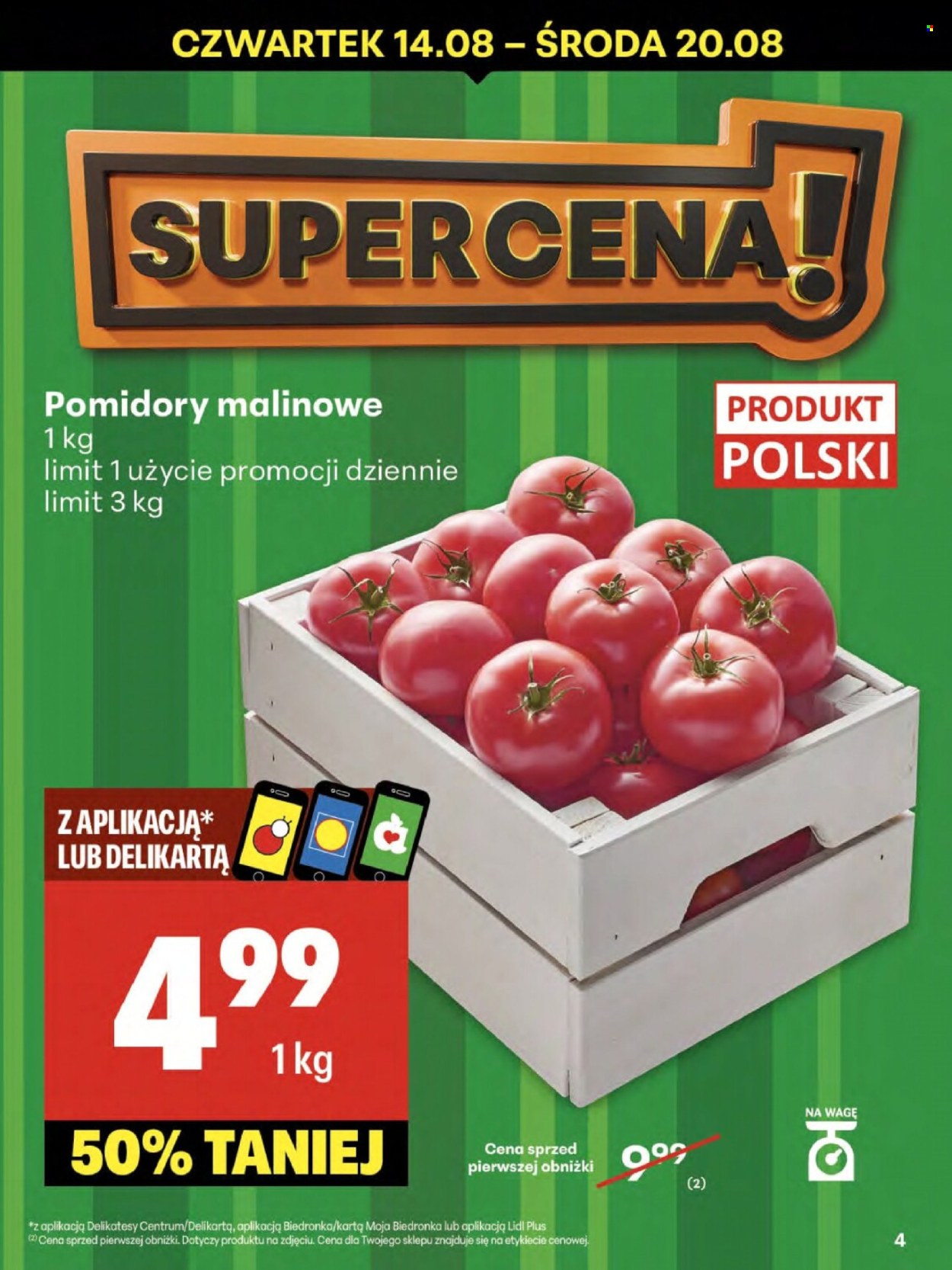 Gazetka Delikatesy Centrum - 14.08.2025 - 20.08.2025. Strona 4