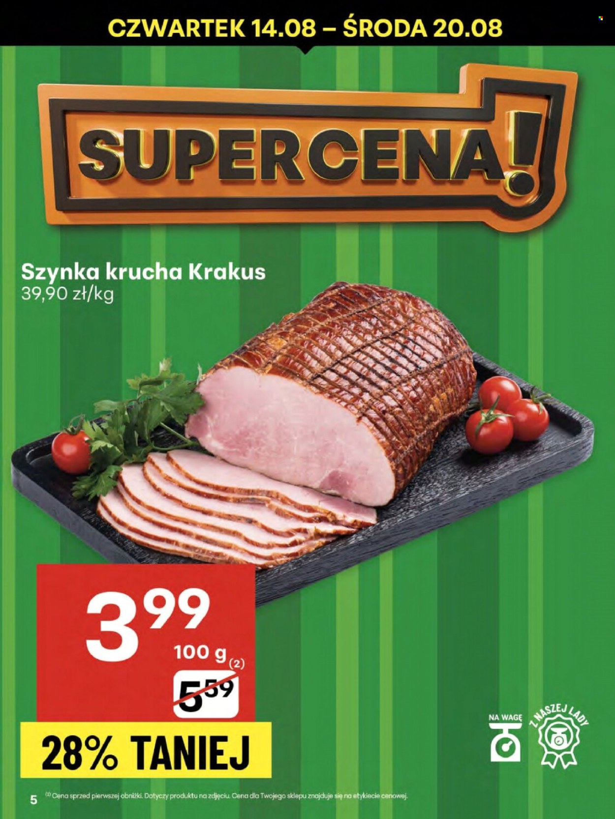 Gazetka Delikatesy Centrum - 14.08.2025 - 20.08.2025. Strona 5