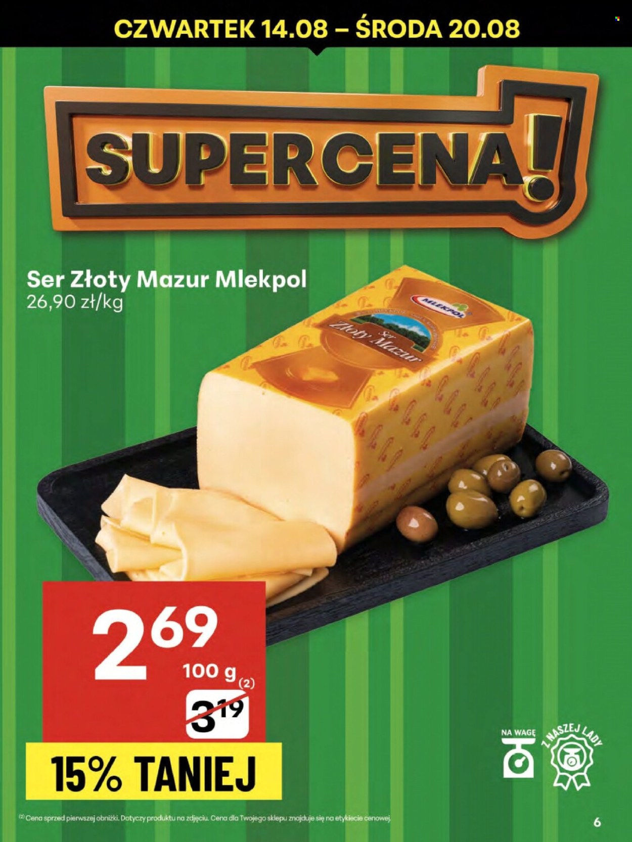 Gazetka Delikatesy Centrum - 14.08.2025 - 20.08.2025. Strona 6