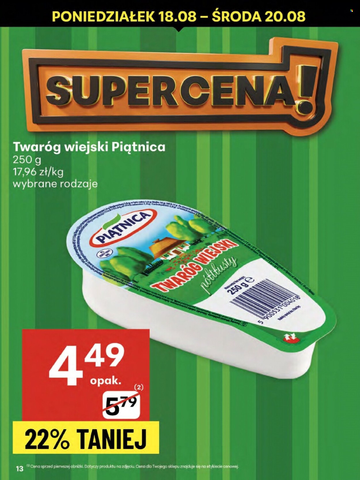 Gazetka Delikatesy Centrum - 14.08.2025 - 20.08.2025. Strona 13