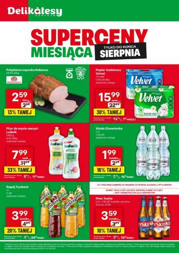 Gazetka Delikatesy Centrum - 14.08.2025 - 31.08.2025.
