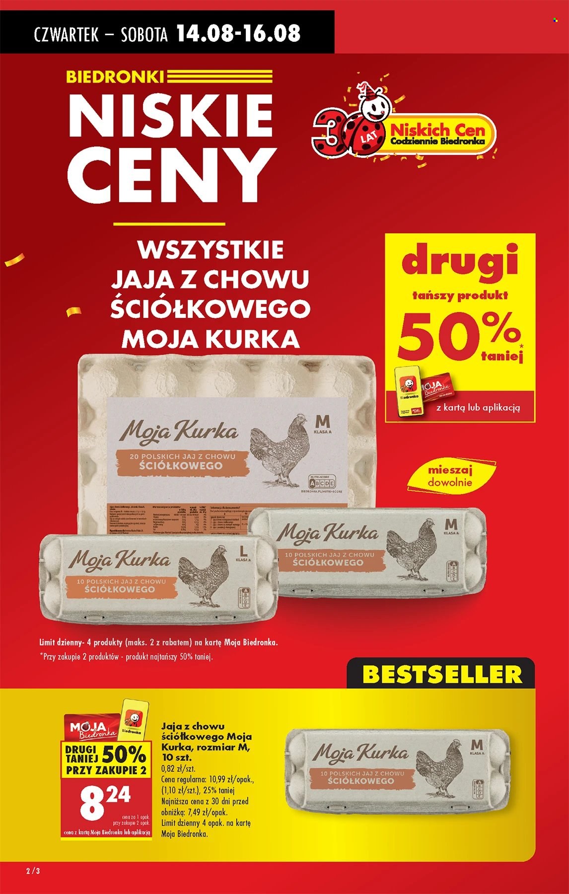 Gazetka Biedronka - 14.08.2025 - 20.08.2025. Strona 2