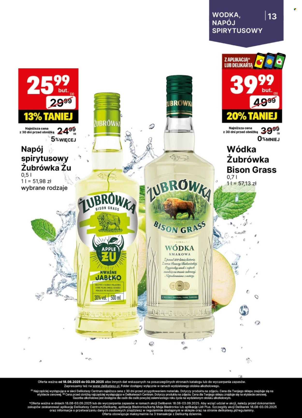 Gazetka Delikatesy Centrum - 18.08.2025 - 3.09.2025. Strona 13