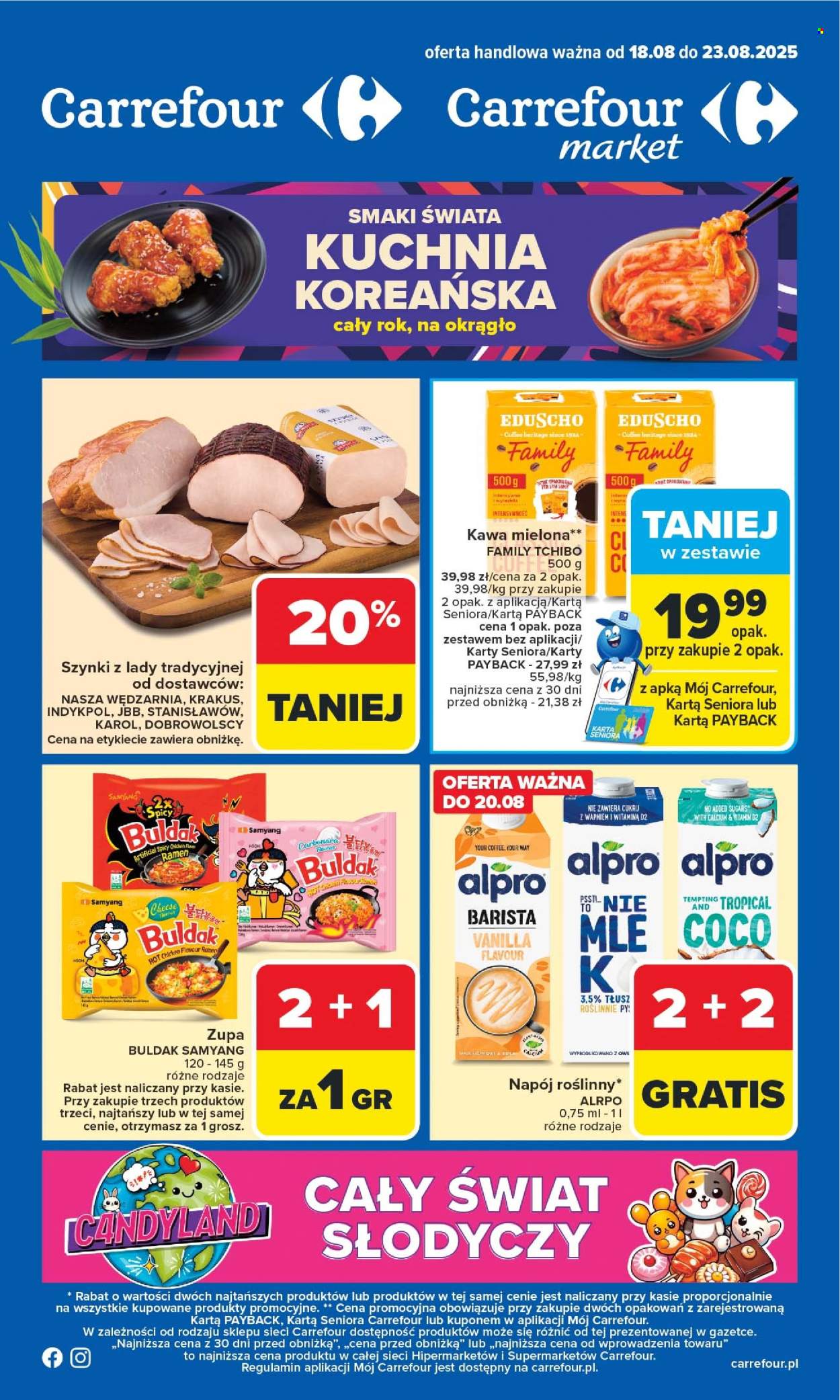 Gazetka Carrefour - 18.08.2025 - 23.08.2025. Strona 1