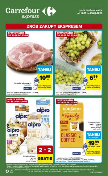 Gazetka Carrefour Express - 19.08.2025 - 25.08.2025.