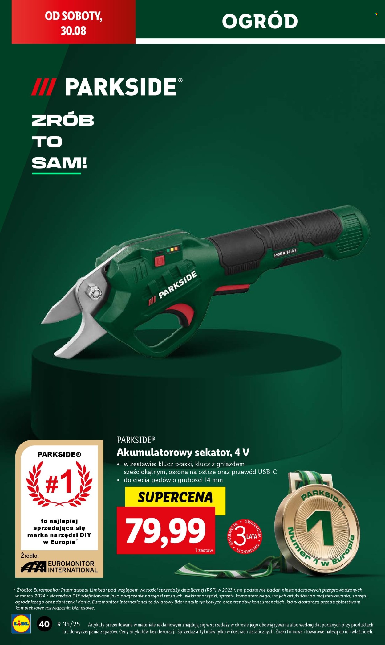 Gazetka Lidl - 25.08.2025 - 31.08.2025. Strona 40
