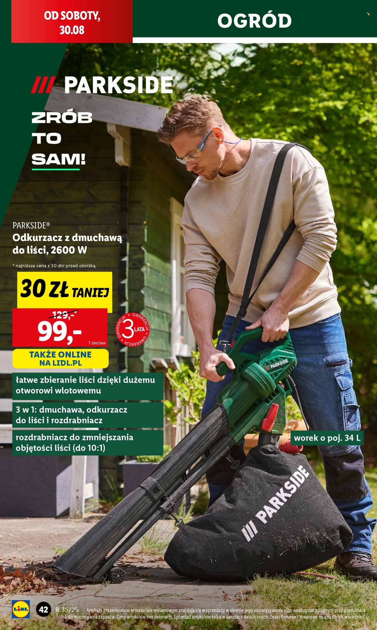 Gazetka Lidl - 25.08.2025 - 31.08.2025. Strona 42