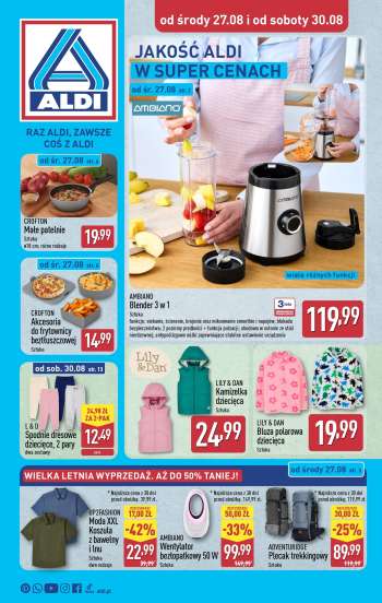 Gazetka ALDI - 27.08.2025 - 30.08.2025.
