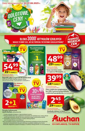 Gazetka Auchan - 21.08.2025 - 27.08.2025.