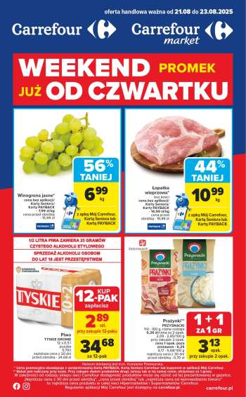 Gazetka Carrefour - 21.08.2025 - 23.08.2025.