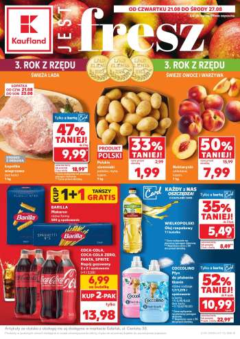 Gazetka Kaufland - 21.08.2025 - 27.08.2025.