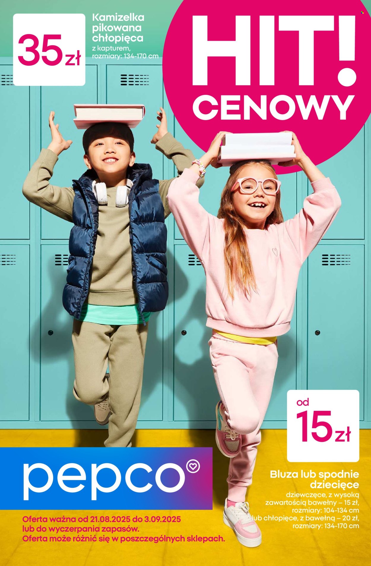 Gazetka Pepco - 21.08.2025 - 3.09.2025. Strona 1