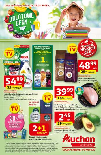 Gazetka Auchan - 21.08.2025 - 27.08.2025.