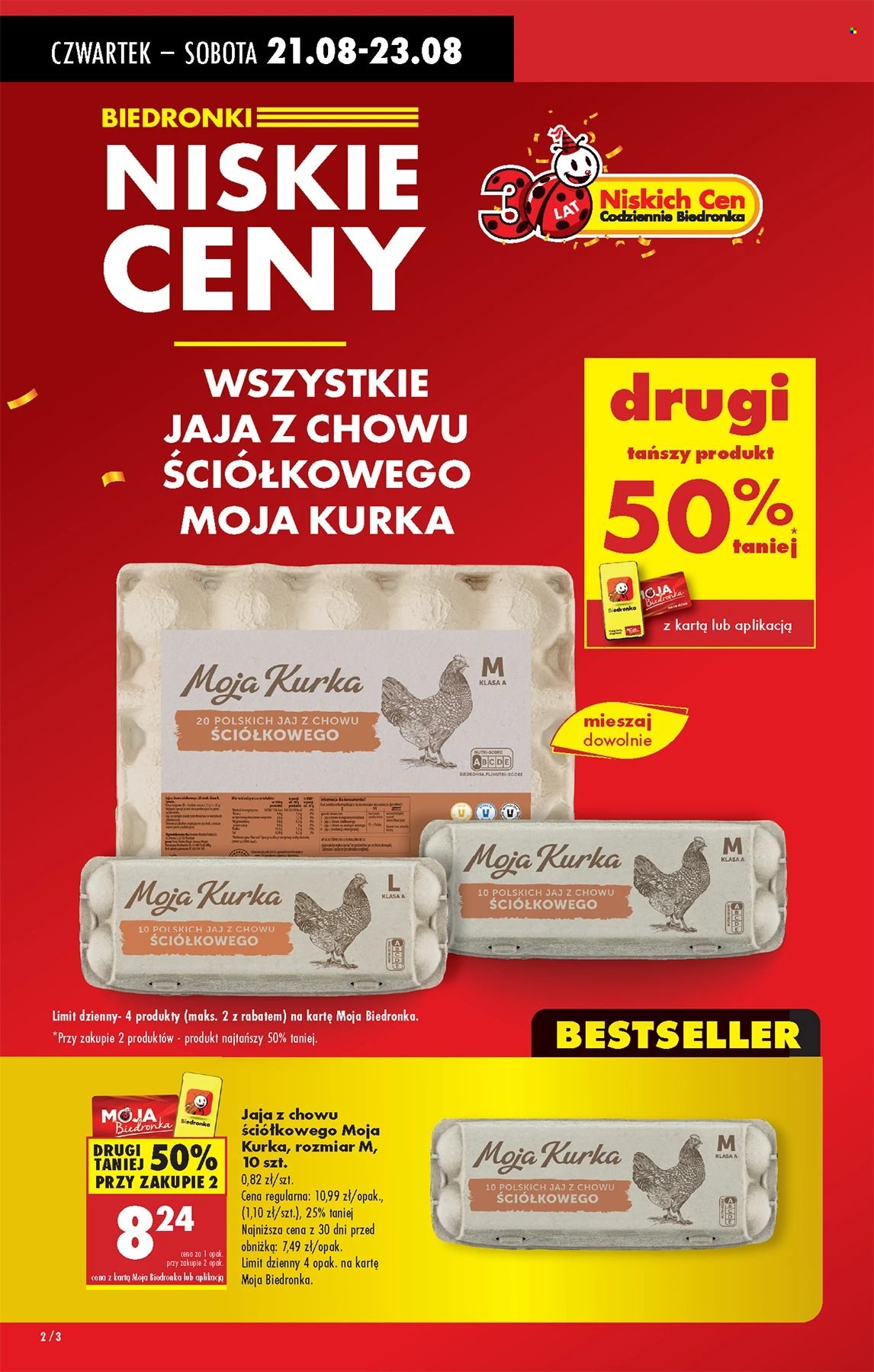 Gazetka Biedronka - 21.08.2025 - 27.08.2025. Strona 2