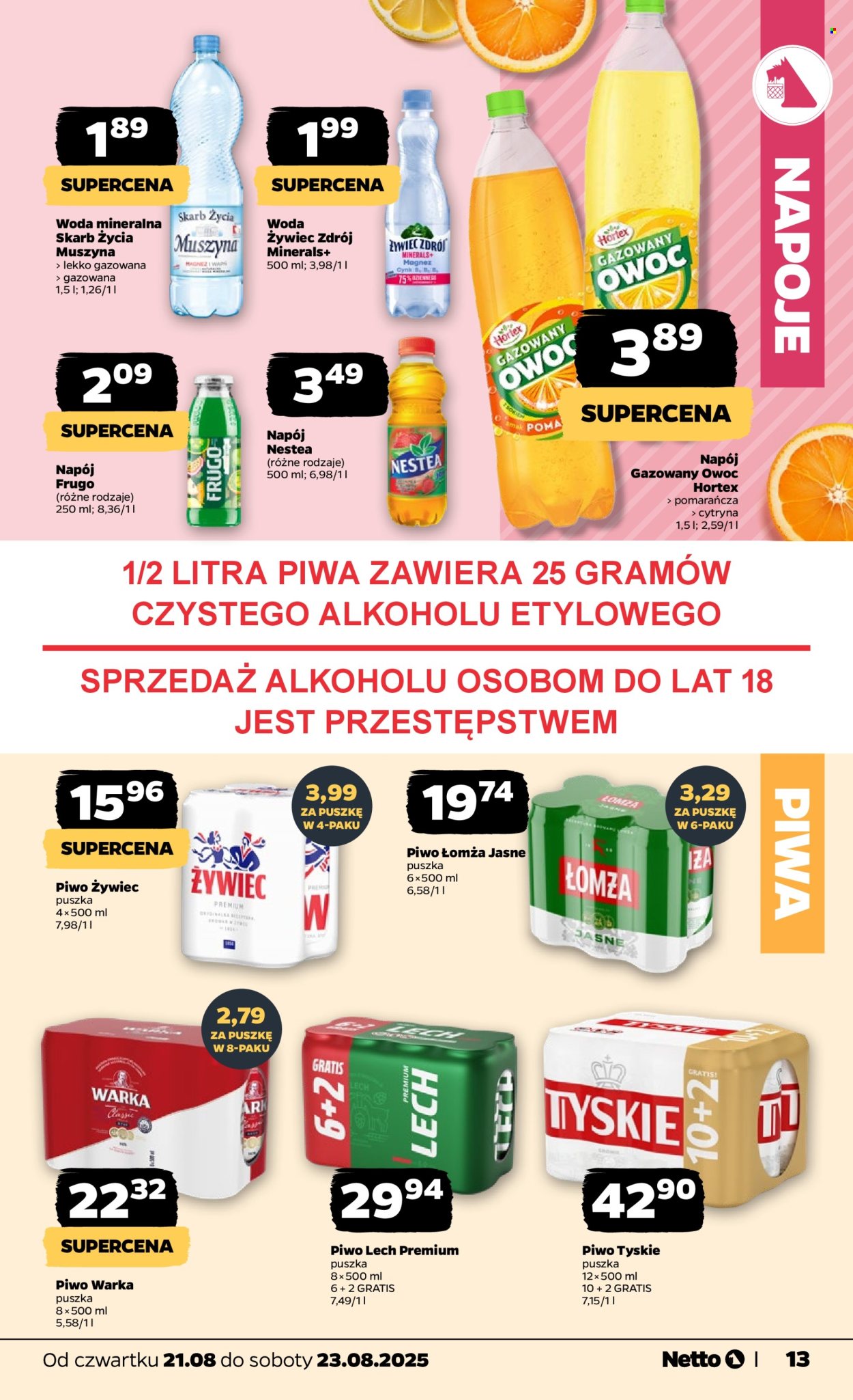 Gazetka Netto - 21.08.2025 - 23.08.2025. Strona 13