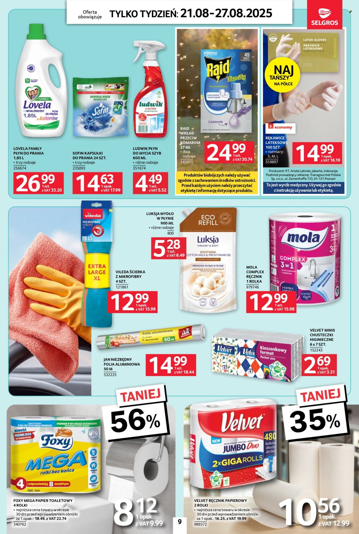 Gazetka Selgros - 21.08.2025 - 27.08.2025. Strona 9