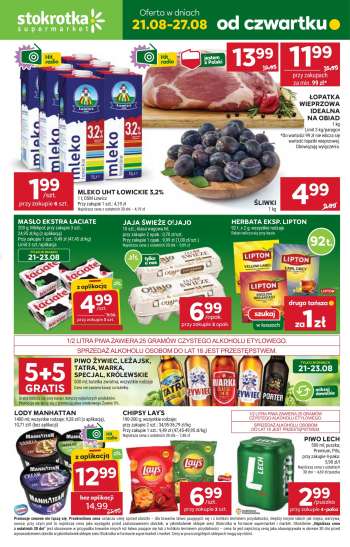 Gazetka Stokrotka Supermarket - 21.08.2025 - 27.08.2025.