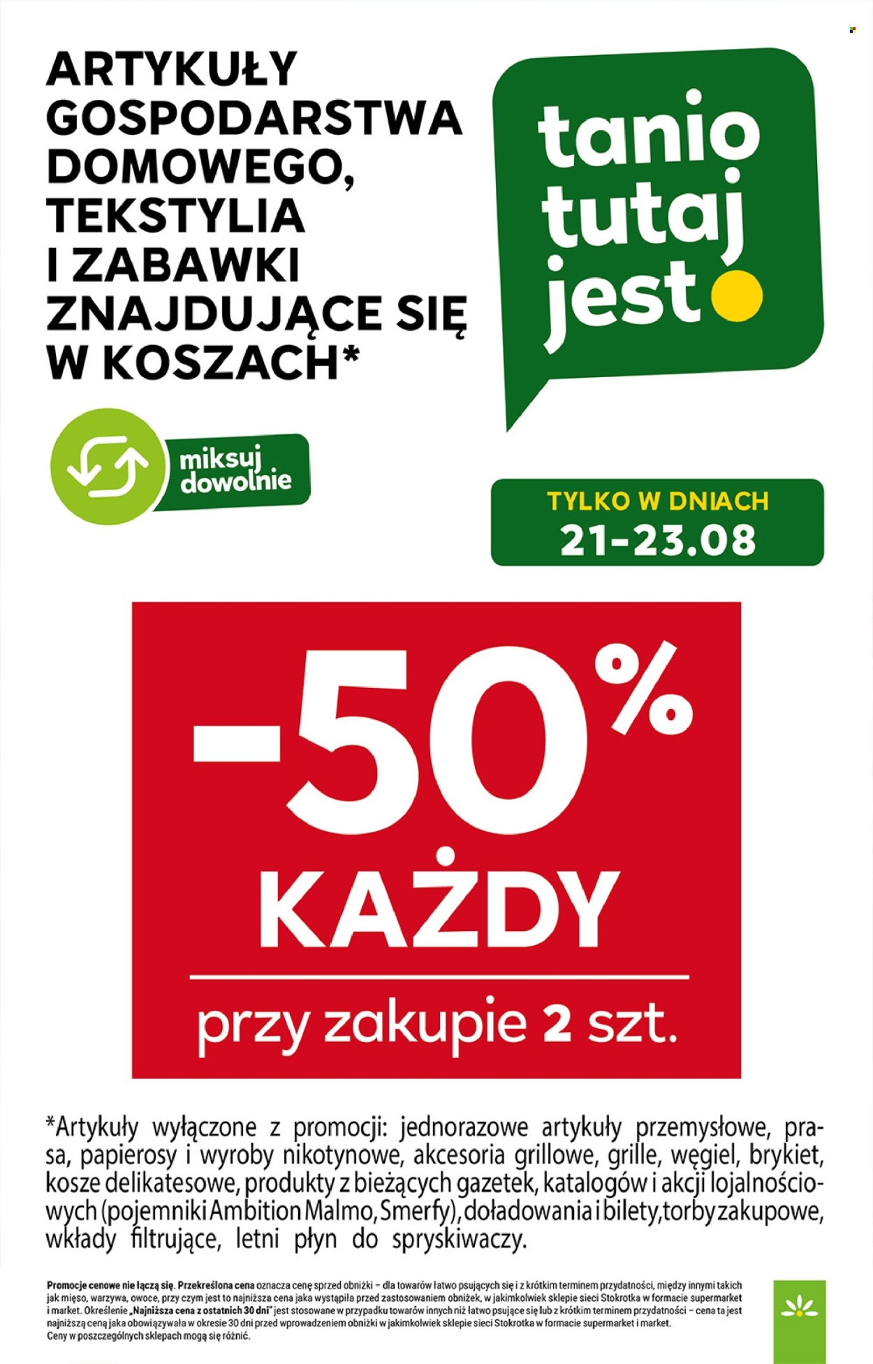 Gazetka Stokrotka Supermarket - 21.08.2025 - 27.08.2025. Strona 47