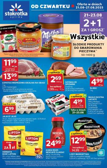 Gazetka Stokrotka Optima - 21.08.2025 - 27.08.2025.