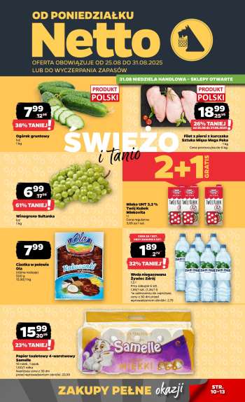 Gazetka Netto - 25.08.2025 - 30.08.2025.