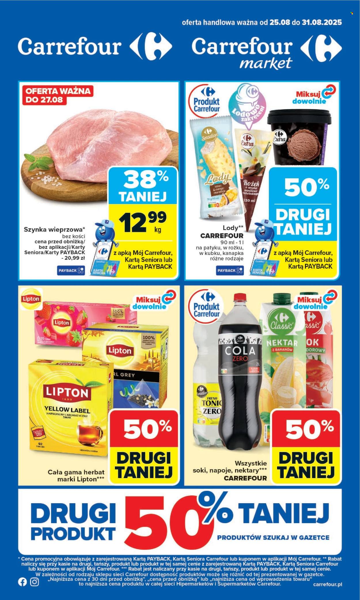 Gazetka Carrefour - 25.08.2025 - 31.08.2025. Strona 1