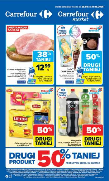Gazetka Carrefour - 25.08.2025 - 31.08.2025.