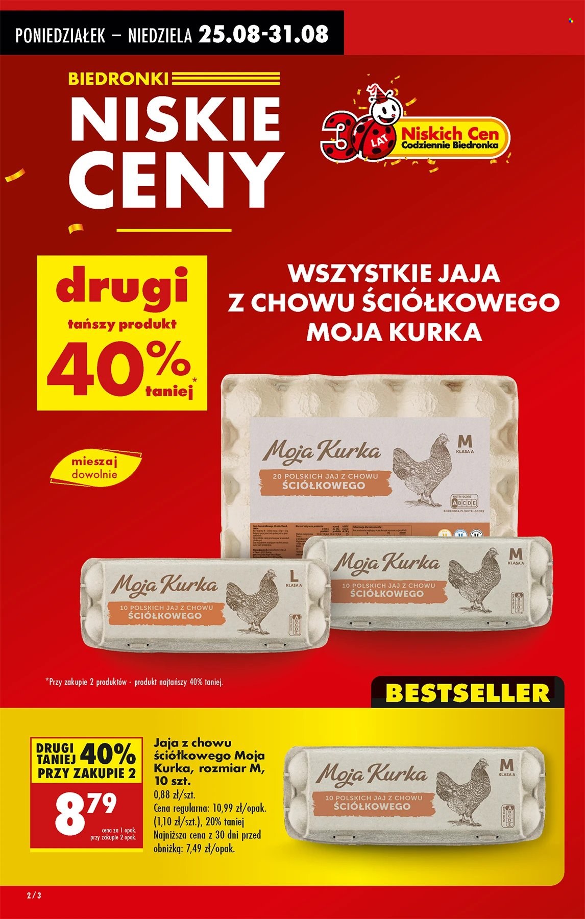 Gazetka Biedronka - 25.08.2025 - 30.08.2025. Strona 2