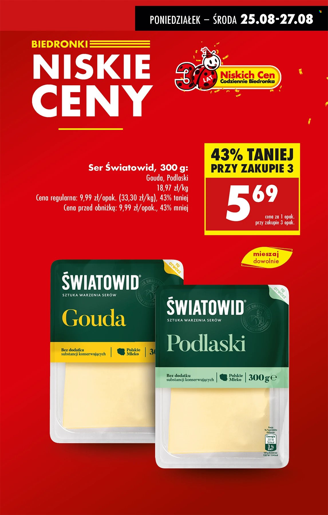 Gazetka Biedronka - 25.08.2025 - 30.08.2025. Strona 3