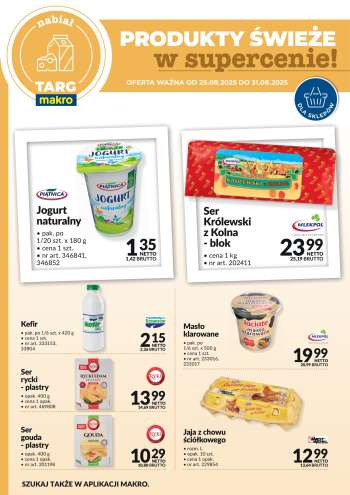Gazetka Makro - 25.08.2025 - 31.08.2025.