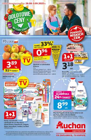 Gazetka Auchan - 28.08.2025 - 3.09.2025.