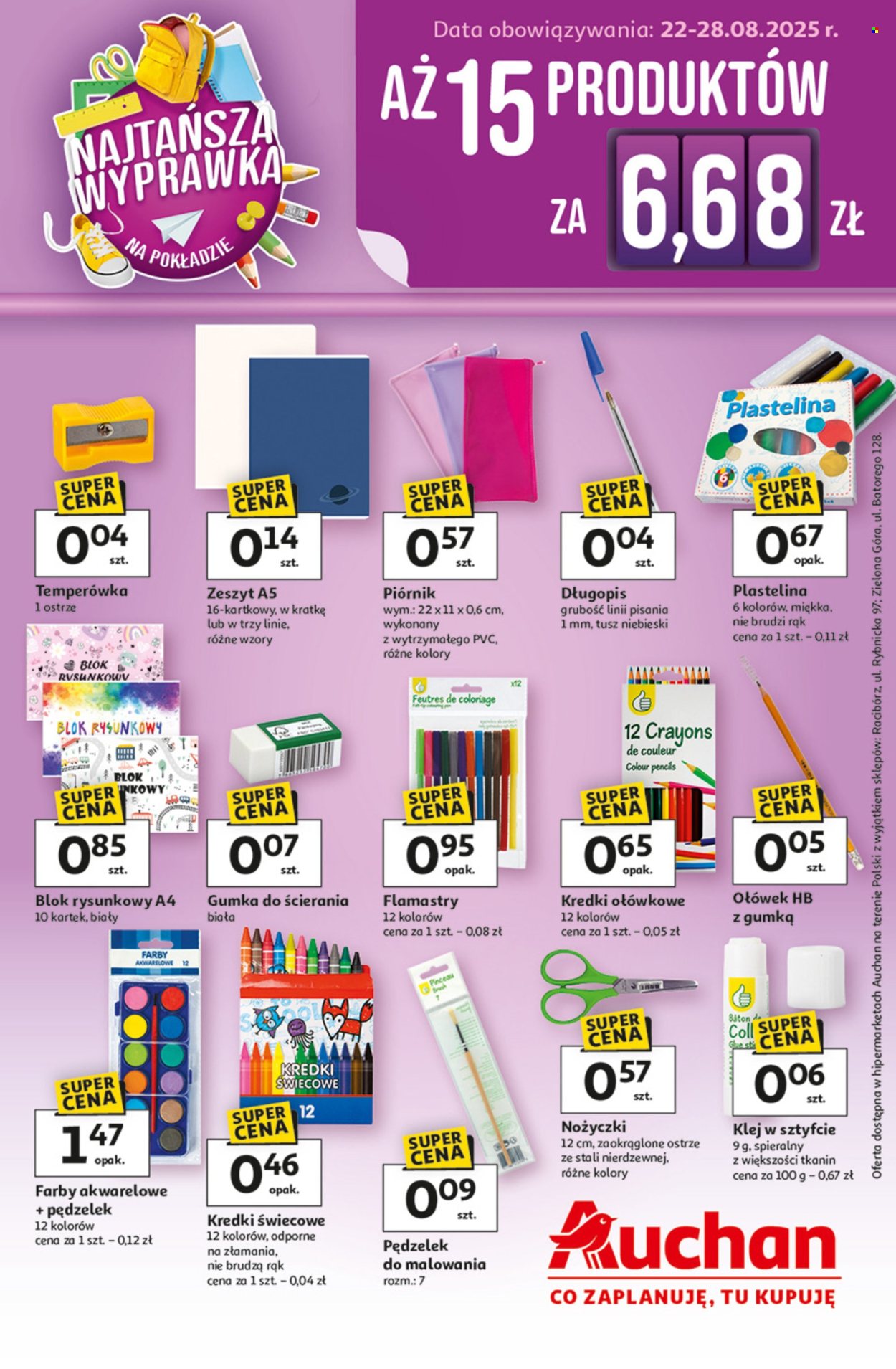 Gazetka Auchan - 22.08.2025 - 28.08.2025. Strona 1