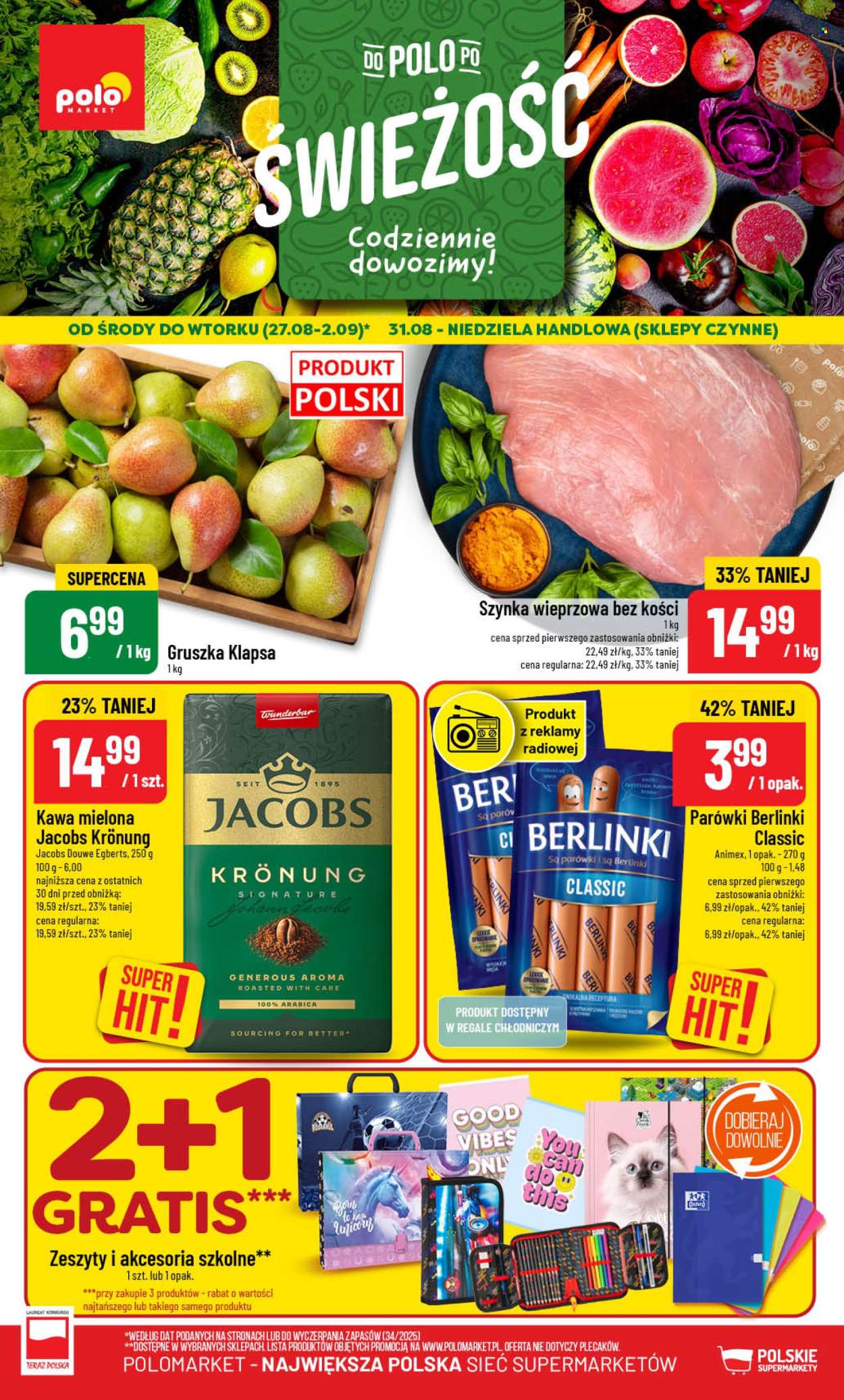 Gazetka Polomarket - 27.08.2025 - 2.09.2025. Strona 1