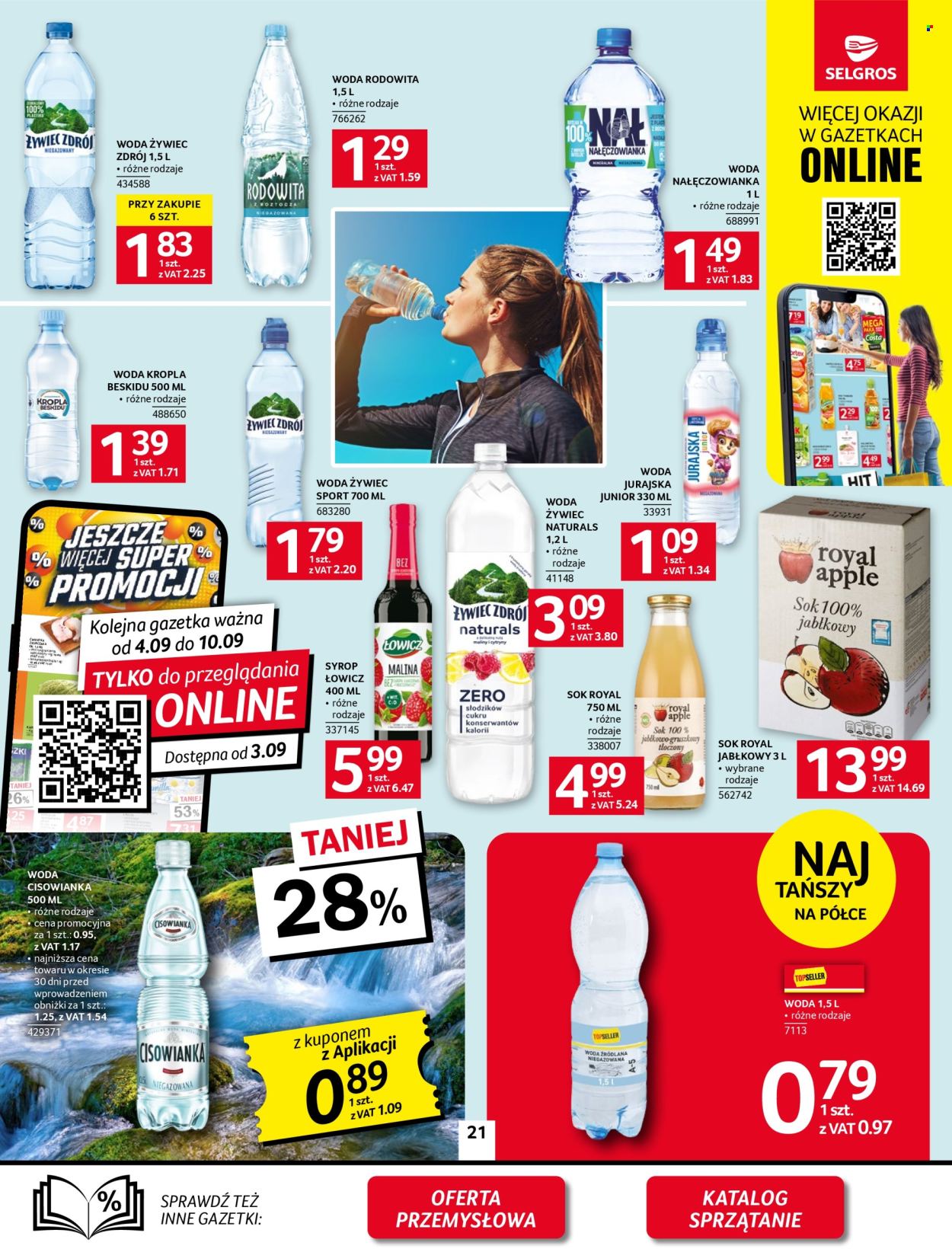 Gazetka Selgros - 28.08.2025 - 10.09.2025. Strona 21