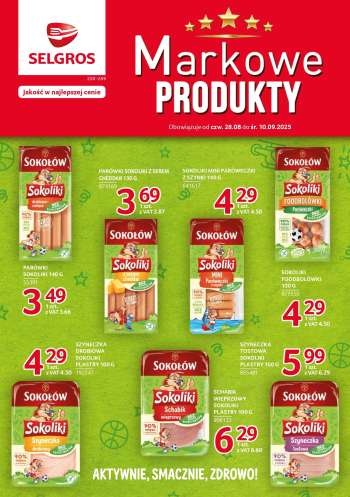 Gazetka Selgros - 28.08.2025 - 10.09.2025.