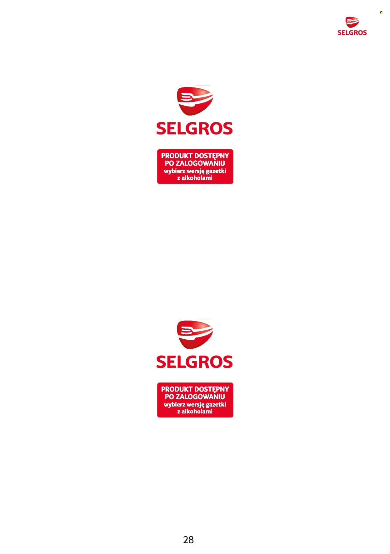 Gazetka Selgros - 28.08.2025 - 10.09.2025. Strona 28