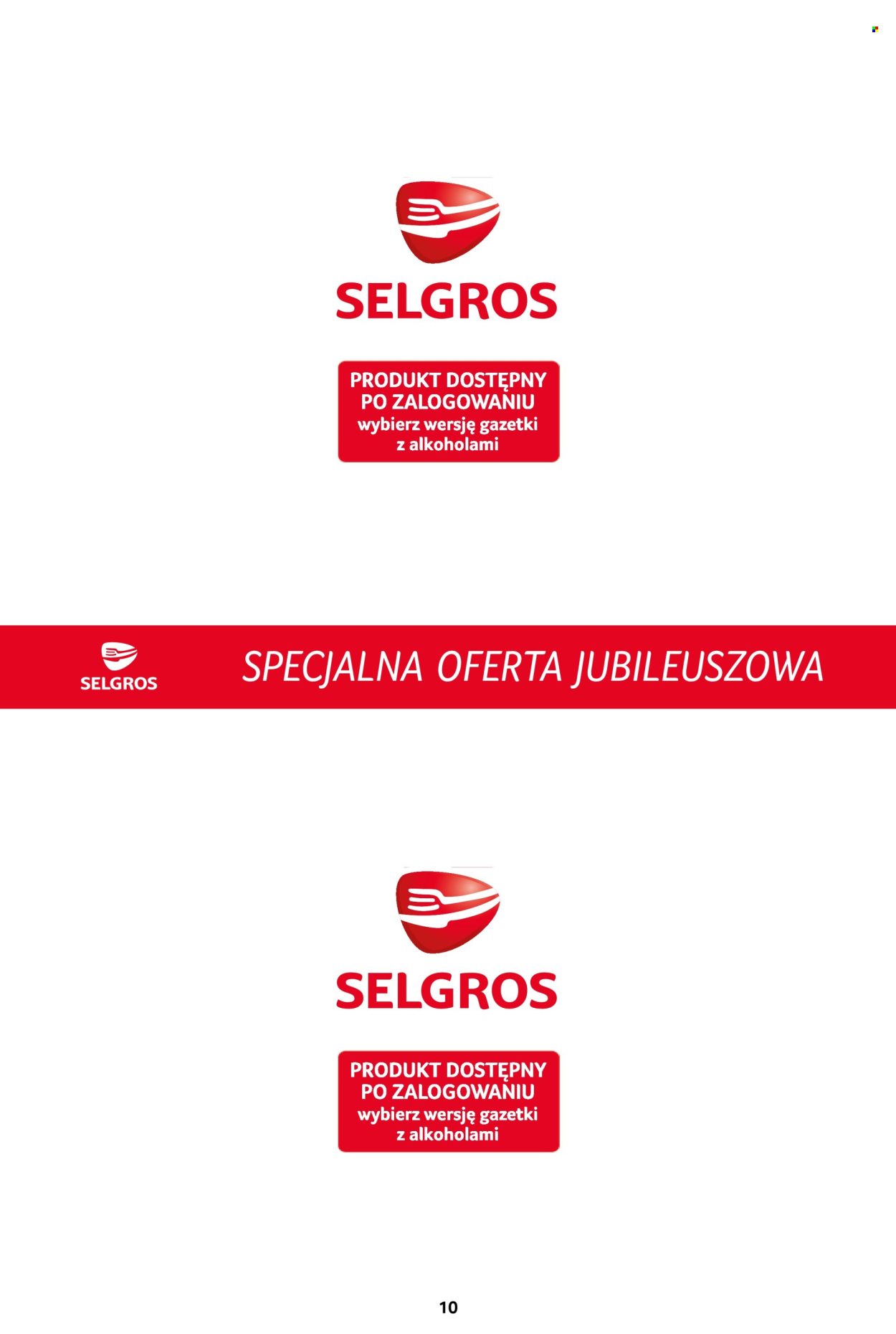 Gazetka Selgros - 28.08.2025 - 10.09.2025. Strona 10